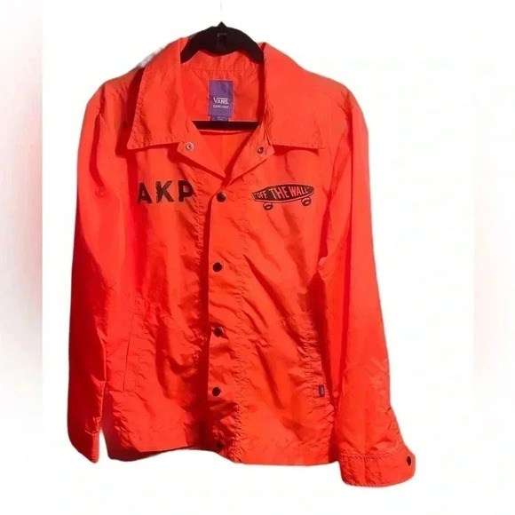 Vans Collaboration with AKP Sankuanz Coach Jacket nylon unisex long sleeve XS - Picture 2 of 5